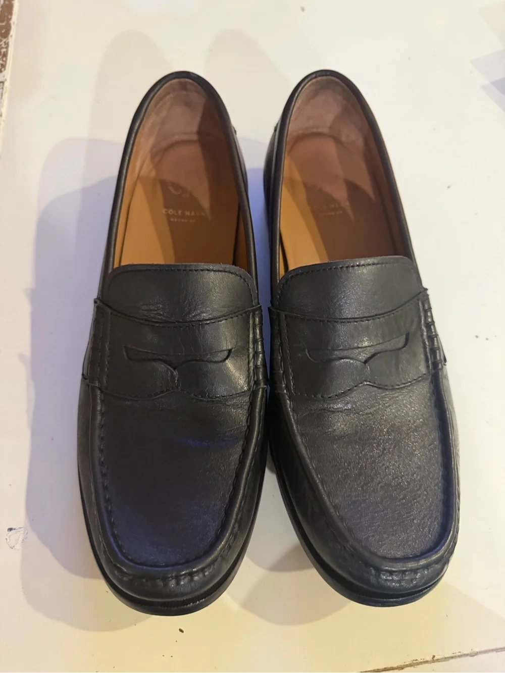 Cole Haan Pinch Grand Classic Penny Loafers Men’s 11M Black Leather Grand.ØS